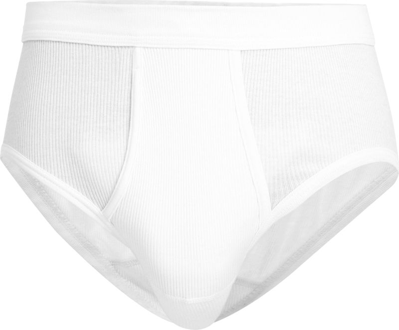 Gotzburg heren slip met gulp (1-pack), wit