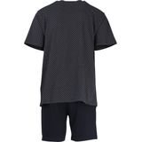 Gotzburg - Shortama Set - Pyjama - Blauw - Natuurlijke Materialen