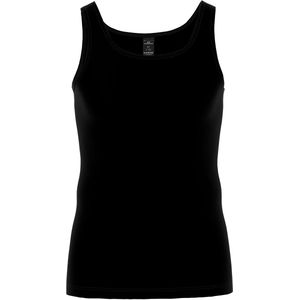 Gotzburg - Heren Singlet - Zwart - 95% Katoen, 5% Elastaan, Slim Fit