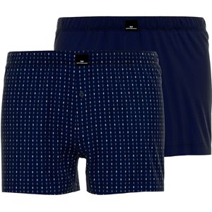 Gotzburg - Boxershorts - Donkerblauw - Wijd Model - 2-pack