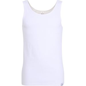 Gotzburg - Heren Singlet - Wit - Slim Fit - 95% Katoen 5% Elastaan