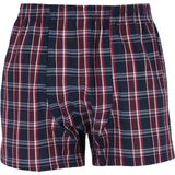 Gotzburg - Boxershorts - Blauw - 2-Pack - 100% Katoen, Wijd Model, Normale Pijpjes