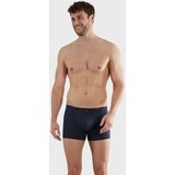 Gotzburg - Heren Boxer - Donkerblauw - 2-Pack - Aansluitende Pasvorm, Stretch Katoen
