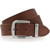 Mustang Herren Gürtel Ledergürtel braun