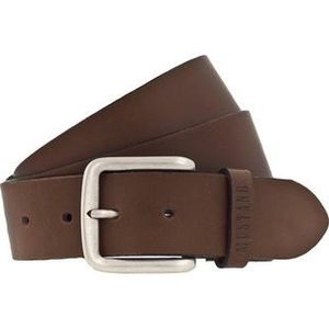 Mustang Herren Smarter universell kürzbarer Ledergürtel (40 mm) im Vintage-Look braun