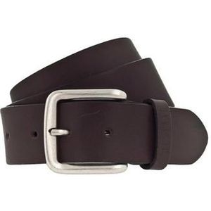 Mustang Herren Gürtel Ledergürtel dunkelbraun