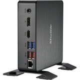 Shuttle NC4010XA PC's/werkstation Intel® Celeron® DDR4-SDRAM Mini PC Zwart