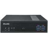Shuttle DL3000EP PC's/werkstation Intel® N DDR5-SDRAM Windows 10 IoT Slim PC Mini PC Zwart