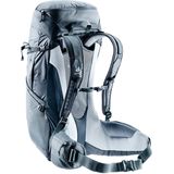 Deuter Futura Pro, Oben, Bergsteigen, Schwarz, Unisex, Polyamid, Polyethersulfon (PES), Untere Tasche, Seitentasche