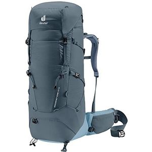 deuter aircontact core 40 10 hiking bag grey blue