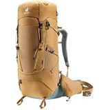 Deuter Aircontact Core 60+10 - Almond-teal - Maat Unisex_OneSize