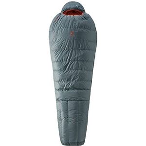 deuter Astro Pro 600 slaapzak van dons, uniseks, voor volwassenen, teal-Prika, regular