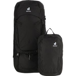 deuter Toeristische rugzak Rugzak Voyager 60 plus 10 SL Black Zwart