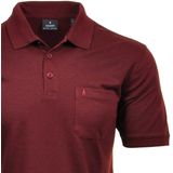 Ragman - Softknit-Polo - Poloshirt - Effen - Met Borstzak en Knoopsluiting
