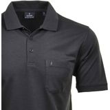 Ragman - Softknit-Polo - Poloshirt - Effen - Met Borstzak en Knoopsluiting