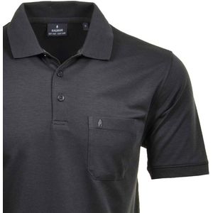 Ragman - Softknit-Polo - Poloshirt - Effen - Met Borstzak en Knoopsluiting