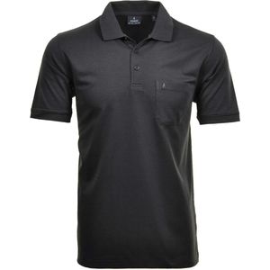 Ragman - Softknit-Polo - Poloshirt - Effen - Met Borstzak en Knoopsluiting