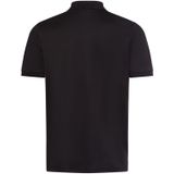 T-shirt - Effen - Katoen - Polokraag - Kwartmouw