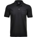 T-shirt - Effen - Katoen - Polokraag - Kwartmouw