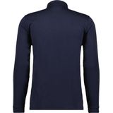 Ragman - Poloshirt - Blauw - Lange Mouwen - Regular Fit