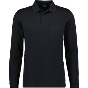 Ragman - Shirt - Zwart - Poloshirt