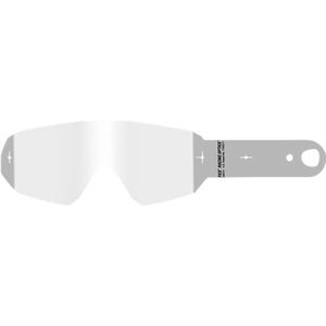 O'NEAL Moto Enduro, reserveonderdelen voor motorcrossbrillen, 10 scheurbanden, gelamineerde afscheurbladen voor maximale helderheid door gereduceerde folielagen, B 10 goggle tear off pack, gelamineerd, wit