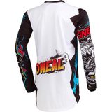 O'NEAL - Element Jeugdtrui - Wit - Mountainbike Motocross Shirt Lange Mouwen - Ademende Stof