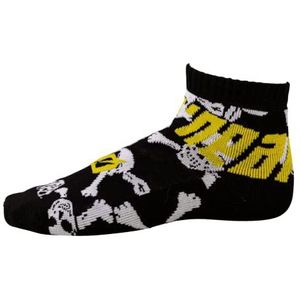 Oneal Crew Crossbones Motocross Sokken, zwart/grijs/geel., 43 EU