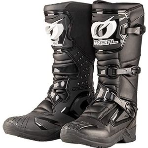 O'NEAL | motorcross laarzen enduro binnenste enkel-, voet- en schakelzonebescherming, geperforeerde voering, hoogwaardige microvezel laarzen RSX Volwassen Zwart Maat 45