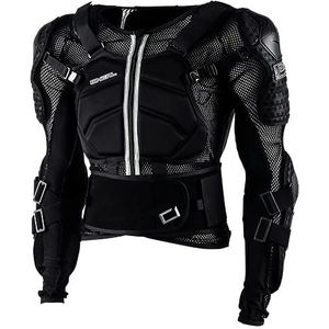 O'NEAL Protector Jacket: Motocross Enduro ATV Verstelbare elastische banden, High Impact IPX® Materiaal, Mesh Koeling Panelen: Underdog Protector Jacket: Volwassenen: Zwart: Maat L