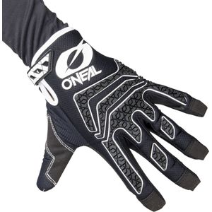 O'NEAL | Cycling Glove Motocross Glove | MX MTB DH FR Downhill Freeride | Duurzame, flexibele materialen, siliconenprint voor grip | Sniper Elite Glove | Volwassen | Zwart Wit | Maat XL