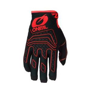 O'NEAL | Cycling Glove Motocross Glove | MX MTB DH FR Downhill Freeride | Duurzame, flexibele materialen, siliconenprint voor grip | Sniper Elite Glove | Volwassen | Zwart Rood | Maat XL