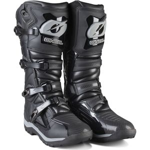 O'NEAL | motorcross laarzen | Enduro Motocross | foot & shift zone protection, microvezel-hittebescherming, geperforeerde voering voor betere ventilatie | laarzen RMX Enduro | Volwassen | Zwart | Maat 44