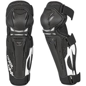 o neal trail fr carbon look knee pads zwart wit