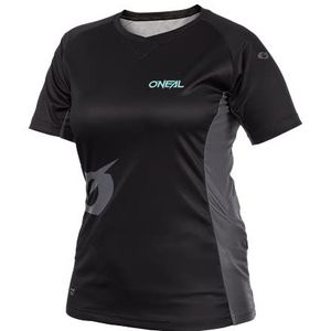 O'NEAL | Mountainbike Jersey | MTB Mountainbike DH Downhill FR Freeride | Ademende stof, vrouwelijk gesneden | Soul Women's Jersey | Volwassen | Zwart | Maat S