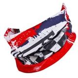 O'NEAL | nekdoek | buisvormige sjaal | MTB MX Enduro Motorfiets | zonder naad, voor een beter draagcomfort, elastische stof | Neckwarmer | Volwassen | rood wit blauw | one Maat fits all