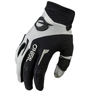 O'NEAL | Cycling Glove Motocross Glove | MX MTB DH FR Downhill Freeride | Duurzame, flexibele materialen, geventileerde palm | Element Glove | Heren | Zwart Grijs | Maat XL