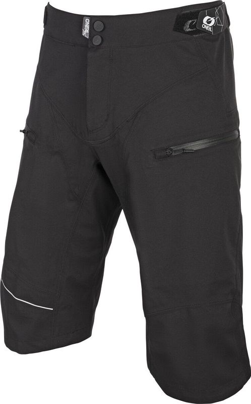O'NEAL - Mud WP Shorts - Mountainbike Broek - Zwart - Waterdichte Stof - Polyester
