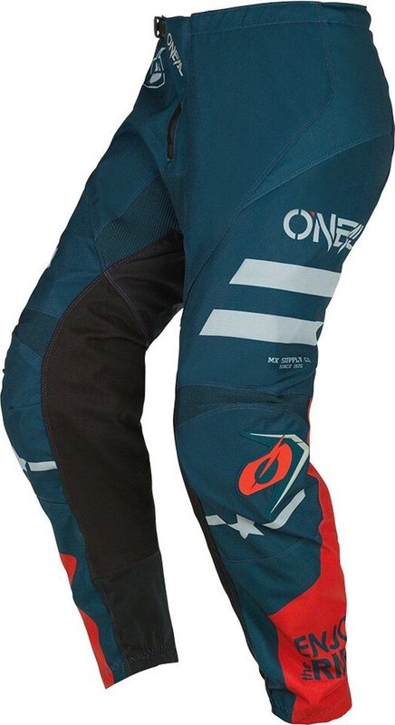O'NEAL - Element Squadron V.22 - Motorcross Broek - Blauw Rood