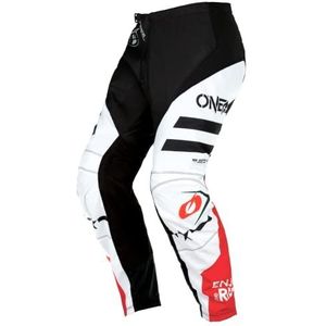 O'NEAL | Motorcrossbroek | Kinderen | MX MTB | Fit biedt maximale bewegingsvrijheid, lichtgewicht, ademend en duurzaam ontwerp | Pants Element Ride, Wit/Zwart
