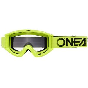 O'Neal B-Zero Oogmasker, uniseks, volwassenen, neongeel, eenheidsmaat, 1 stuk