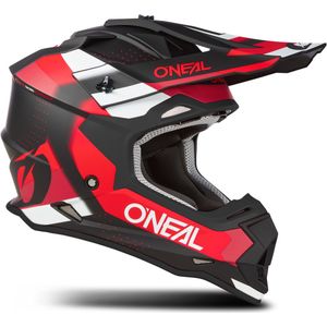 Oneal 2srs Spyde V.23 Offroadhelm - Zwart - Duurzame Buitenschaal - Geoptimaliseerde Ventilatie