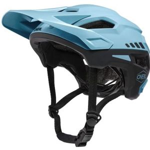 O'NEAL Mountainbike-helm, MTB All-Mountain | gesmolten binnenzijde EPS & buitenschaal voor betere duurzaamheid | TRAILFINDER helm Split | Volwassenen | IJsblauw/zwart | L/XL (59-63 cm)