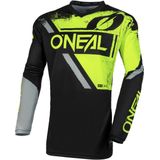 O'NEAL - Element Shocker - Motocross Jersey - Zwart Geel