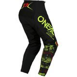 Oneal - Element Attack - Motorcross Broek - Zwart - Polyester