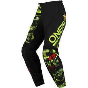 Oneal - Element Attack - Motorcross Broek - Zwart - Polyester