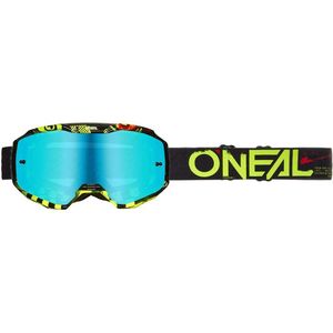 Oneal B-10 Attack - Off-road Bril - Kristalhelder Zicht - Drielaags Gezichtsschuim