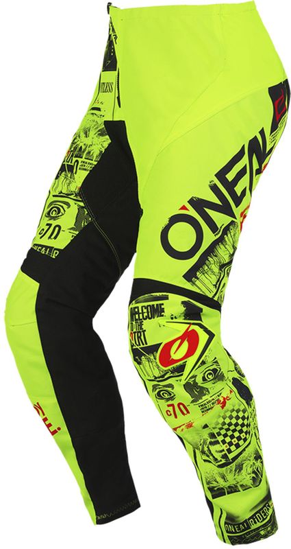 Oneal - Element Attack - Motorcross Broek - Zwart - Polyester