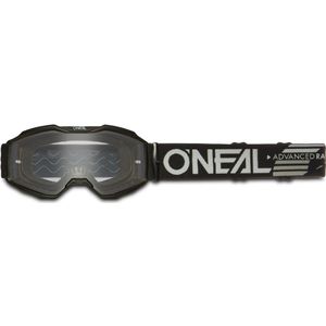 Crossbril Kinderen O'Neal B-10 Solid Zwart-Helder
