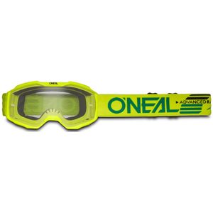 Crossbril Kinderen O'Neal B-10 Solid Neon Geel-Helder